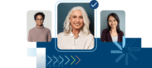 woman with white hair